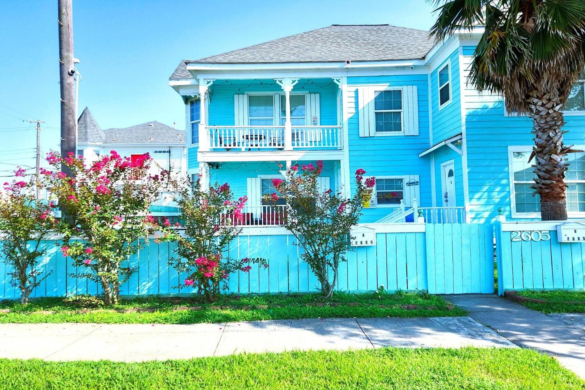 Casaazul-2605B-Pleasure Pier & Beach A Block Away- 3Bed 2Bath 7 Beds- 7 Minutes To Cruise Terminal Galveston Buitenkant foto